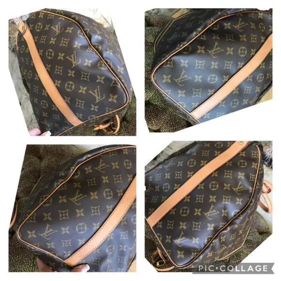 Louis Vuitton Monogram Keepall 55 BandolierTravel Bag - Picture 9 of 16